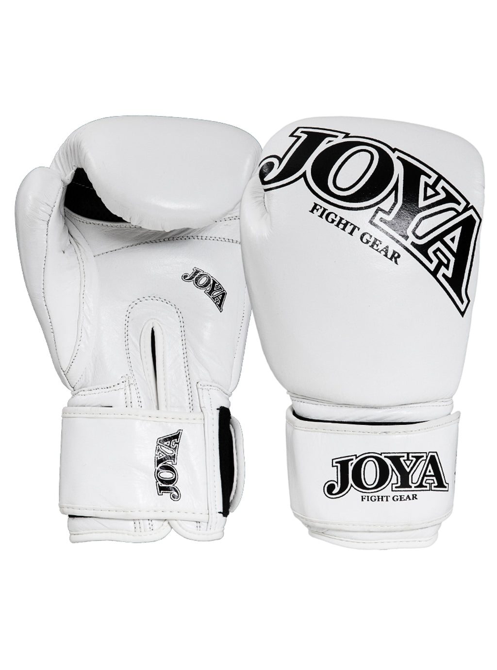 Joya Thai White Kick Boxing Gloves | Genuine leather