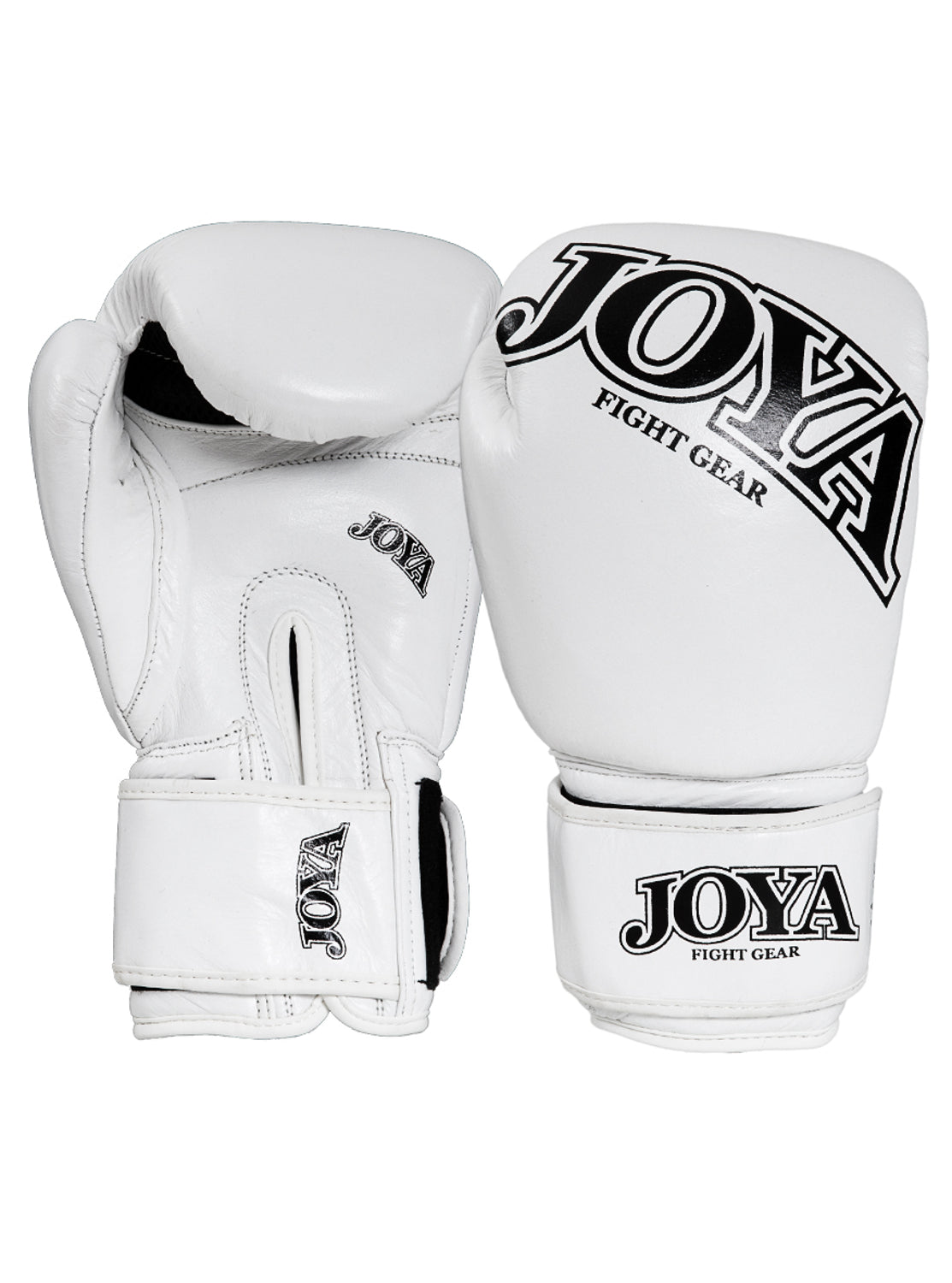 Thai White Professional Kick Boxing Gloves | Genuine leather – Style