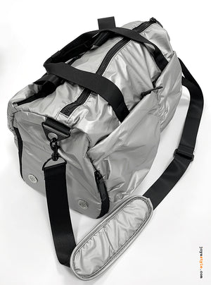 Universe Silver Fitness Women's Gym Bag