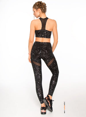 Stardust Silver Sports Tights