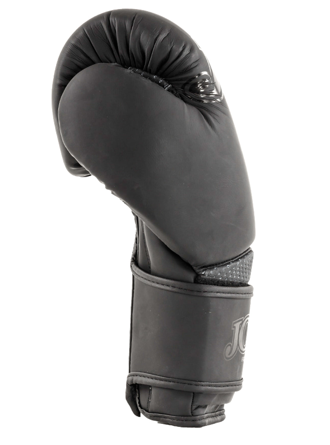 Joya Black Metal Kick Boxing Gloves | Synthetic Leather
