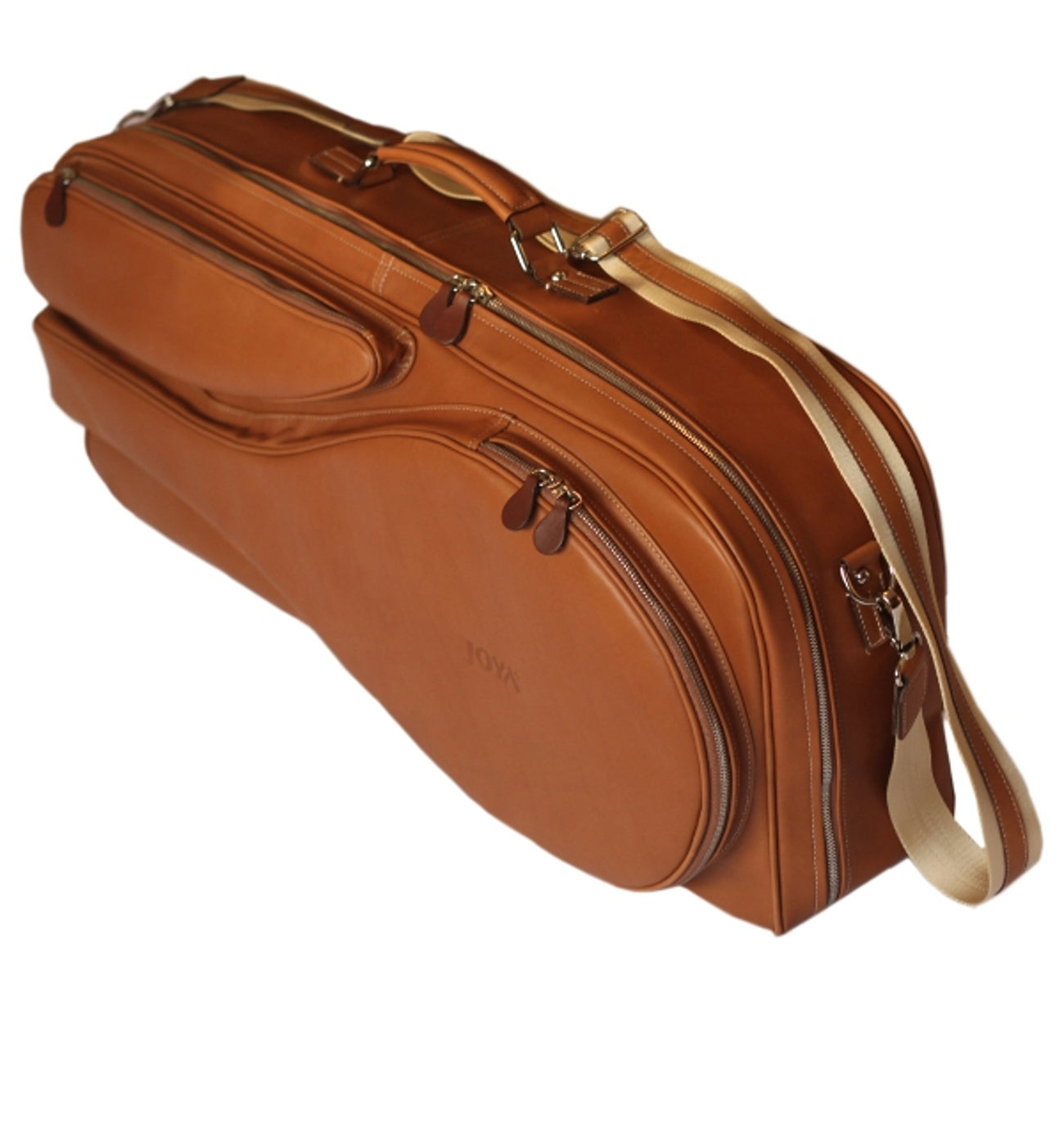 6 raketli deri taba renk tenis çantası