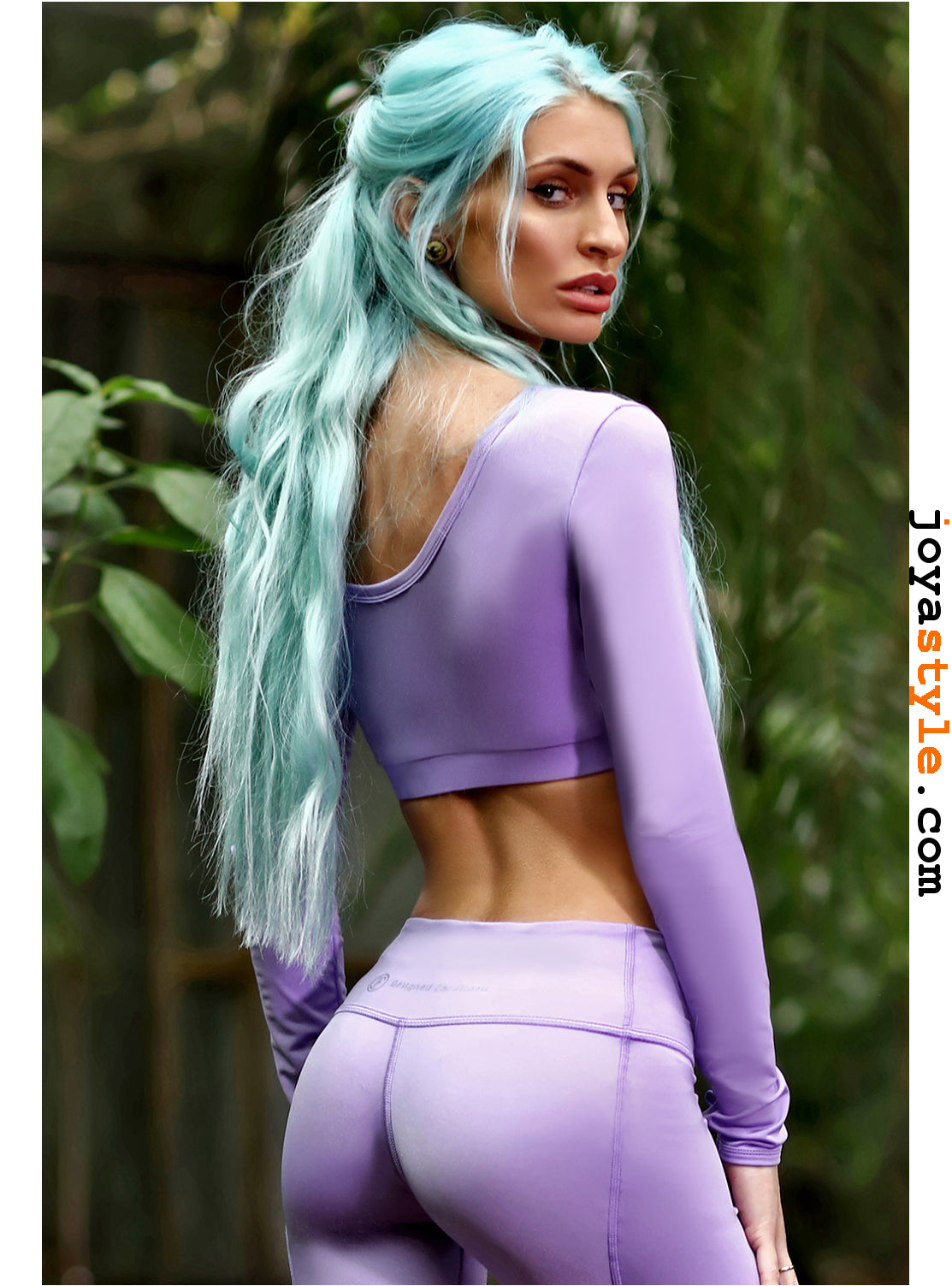 Pastel Lilac Long Sleeve Bra | BustierTops
