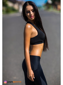Techno Siyah Bra | BüstiyerTops