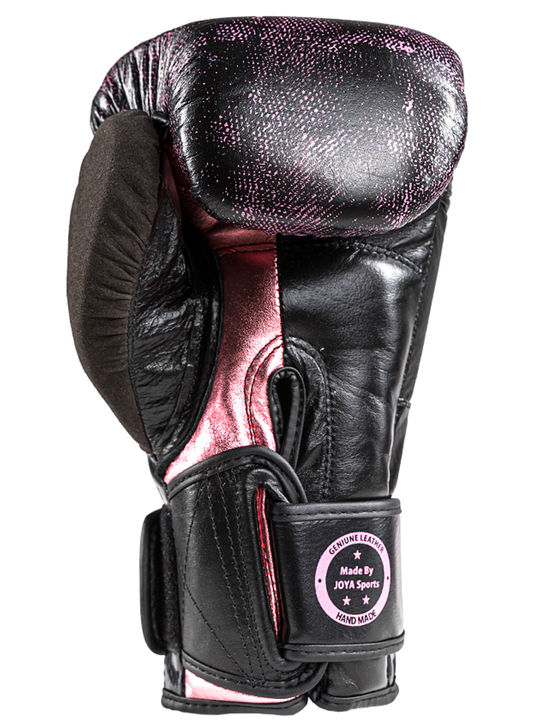 Joya Falcon Pembe Gerçek Napa Deri Kick Boks Eldiveni