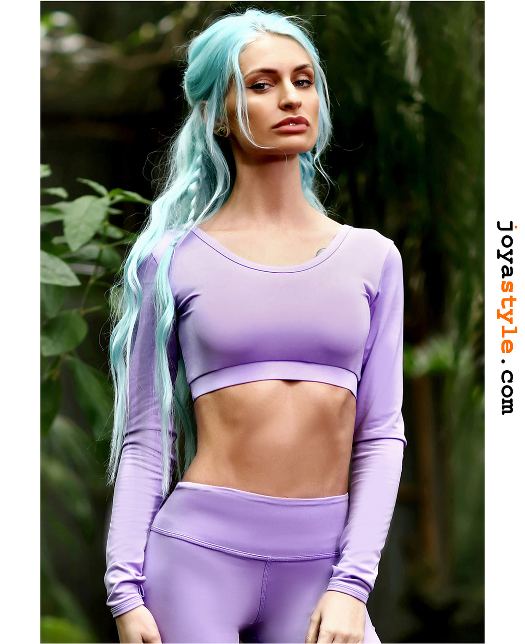 Pastel Lila Uzun Kol Bra | BüstiyerTops