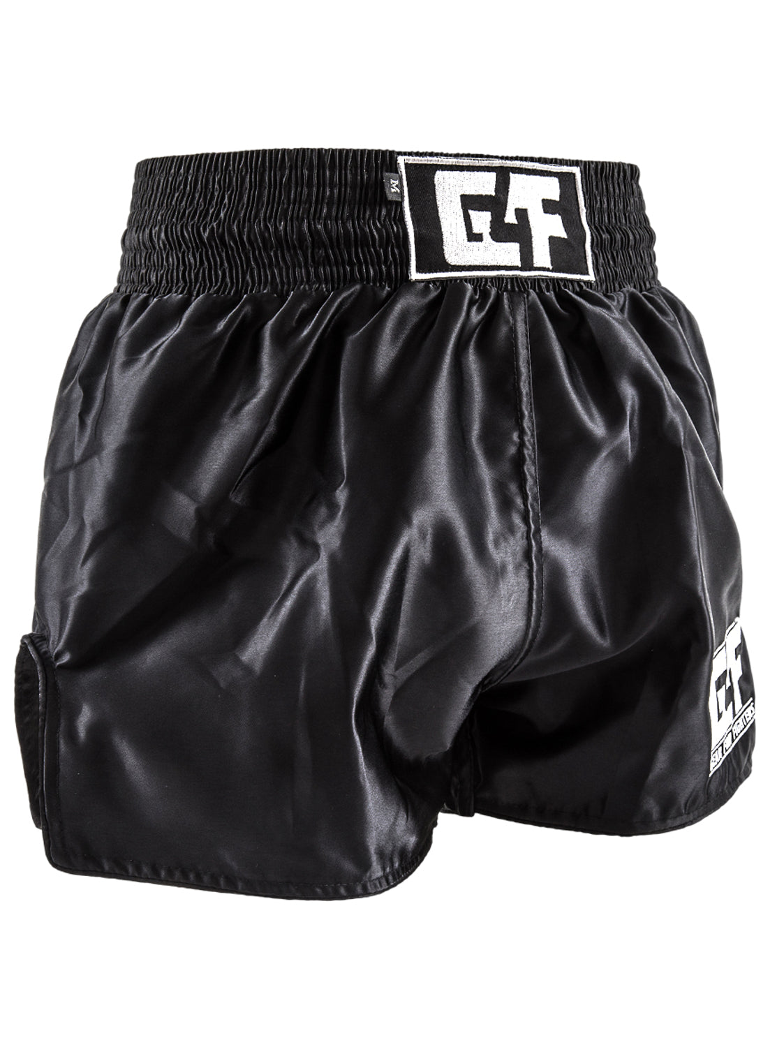 G4F Black Muay Thai Kick Boxing Shorts