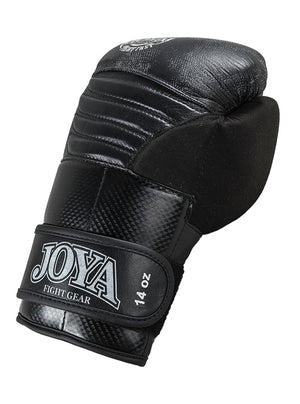 Joya Kick Boxing Gloves Falcon Black Genuine Leather