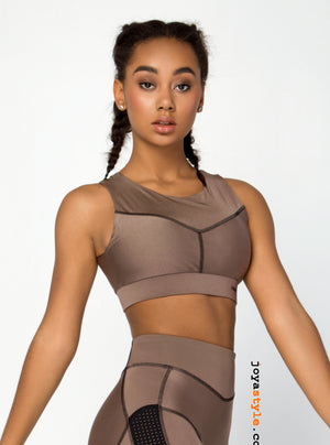 irobotic Nude Fitness Bustier Bra